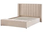 Doppelbett NOYERS Beige - Breite: 190 cm