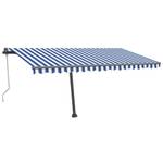 Markise 3007210-2 Blau - Metall - 450 x 300 x 450 cm