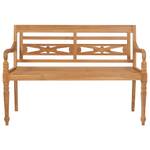 Gartenbank 3007477 Braun - Holzwerkstoff - Holzart/Dekor - 120 x 84 x 52 cm