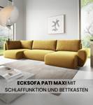 Ecksofa PATI Maxi Gelb