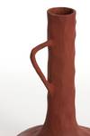 Vase CINGOLI Rot - Metall - 25 x 39 x 25 cm