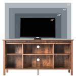 TV-Lowboard Ubbel Braun - Holzwerkstoff - Massivholz - 40 x 61 x 120 cm