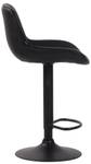 Tabouret de bar Lentini Noir - Noir