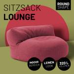 Sitzsack-Lounge Rot