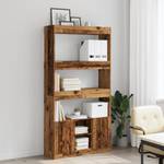 Highboard DE4274 Braun - Holzwerkstoff - 33 x 180 x 92 cm