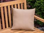 Coussin d'extérieur PALAIROS Beige - Textile - 40 x 8 x 40 cm