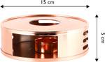 Teestövchen EW-SV-1763K Metall - 15 x 5 x 15 cm