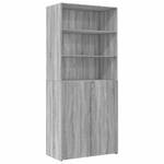 Highboard DE2039 Grau - Holzwerkstoff - 43 x 249 x 80 cm