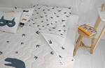 Gesteppte Kinderbettdecke Dino World Textil - 1 x 200 x 140 cm