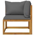 Sofa-Set (2-teilig) 3009261-3 Grau - Massivholz - Holzart/Dekor - 70 x 60 x 70 cm