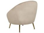 Sessel LANGA Beige - Gold - Taupe