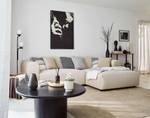 Ecksofa AUMANCE Beige