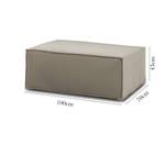 Pouf Antonella Tourterelle Taupe