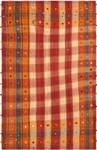 Teppich Jajim CLIX Orange - Textil - 143 x 1 x 225 cm