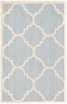 Wollteppich Clark Beige - Blau - Textil - 240 x 2 x 150 cm