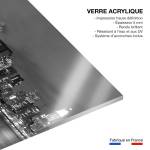 Tableau new york panorama city lights 120 x 50 cm - Verre