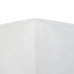 10 x Aufbewahrungskorb Bambus weiß Weiß - Bambus - Papier - Textil - 32 x 17 x 35 cm