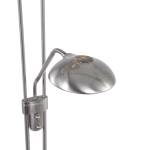 LED-Stehleuchte Mexlite 2-flammig Nickel matt