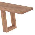 Banc Marie Marron - Bois massif - 240 x 45 x 40 cm