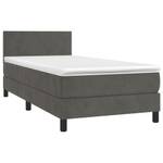 Boxspringbett 3017268-1 Dunkelgrau - 80 x 203 cm