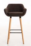 Tabouret de bar Grant Marron