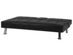 3-Sitzer Sofa ROXEN Schwarz - Silber