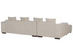 Ecksofa LUNGO 2-tlg Beige - Naturfaser - 285 x 62 x 160 cm