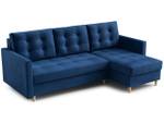 Ecksofa DELLO Blau