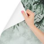 Papier peint Aquarelle Feuilles Fleurs 135 x 90 x 90 cm