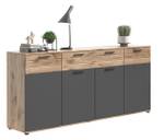 Sideboard Mason 1 Braun - Holz teilmassiv - 200 x 91 x 40 cm