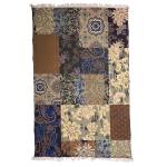 Tapis kilim ANTALIA PATCHWORK Multicolore - 140 x 190 cm