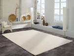Kurzflor Teppich - Madrid - rechteckig Cremeweiß - 140 x 200 cm