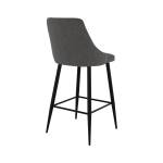 Tabouret de bar Pipo (Lot de 2) Gris