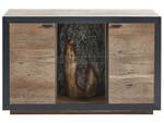 Buffet MARANA Noir - Marron - Bois manufacturé - 120 x 75 x 42 cm