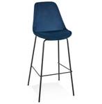 Barhocker SPARK Schwarz - Blau