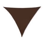 Voile d'ombrage triangle marron 300 x 260 cm