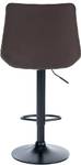 Tabouret de bar Toni Lot de 2 Taupe