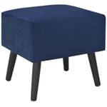 Nachttische 2er Set W260 Blau - Massivholz - 40 x 40 x 35 cm