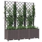 Garten-Pflanzgefäß 3012791-1 Braun - 40 x 136 x 120 cm