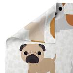 Dogs Parure drap (2er Set) 180 x 120 cm