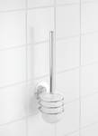 Toilettenbürstenhalter OSIMO Weiß - Metall - 10 x 37 x 10 cm