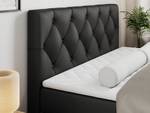 Boxspringbett ALDA Breite: 140 cm - H3 - Kunstleder