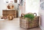 Aufbewahrungskorb BROWNREEDBIN Braun - Rattan - 31 x 19 x 49 cm