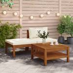 Garten-Lounge-Set (3-teilig) 3011220-4 Cremeweiß