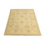 Ziegler Teppich - 125 x 86 cm - beige Beige - Kunststoff - 86 x 1 x 125 cm