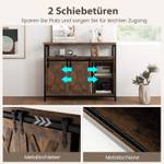 Kaffeebarschrank VH33504ORDE Braun - Holzwerkstoff - 33 x 80 x 100 cm