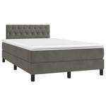 Boxspringbett 3017290-23 Dunkelgrau - 123 x 193 cm