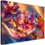 KUNSTDRUCK Neon Prism Blossoms 2 90 x 60 cm