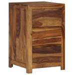 Schreibtisch Braun - Massivholz - Holzart/Dekor - 110 x 76 x 110 cm