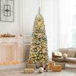 180cm Künstlicher Weihnachtsbaum Grün - Kunststoff - 61 x 180 x 61 cm
